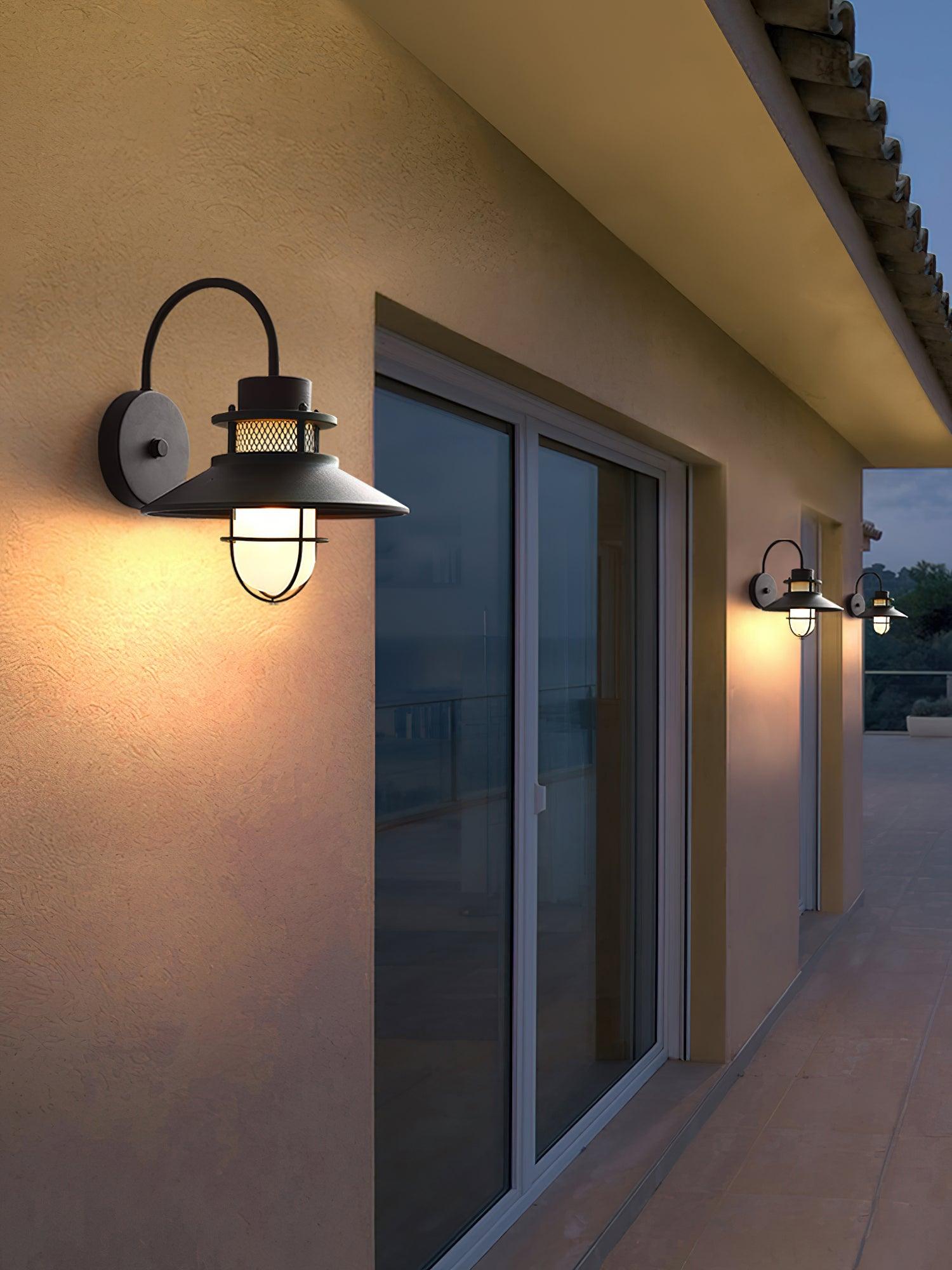 Outdoor Wall Lamp - Industrial Decor Wall Lamp Great for Patio/Porch