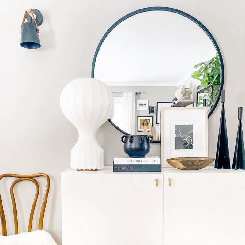 Hot Air Balloon Cocoon White Table Lamp