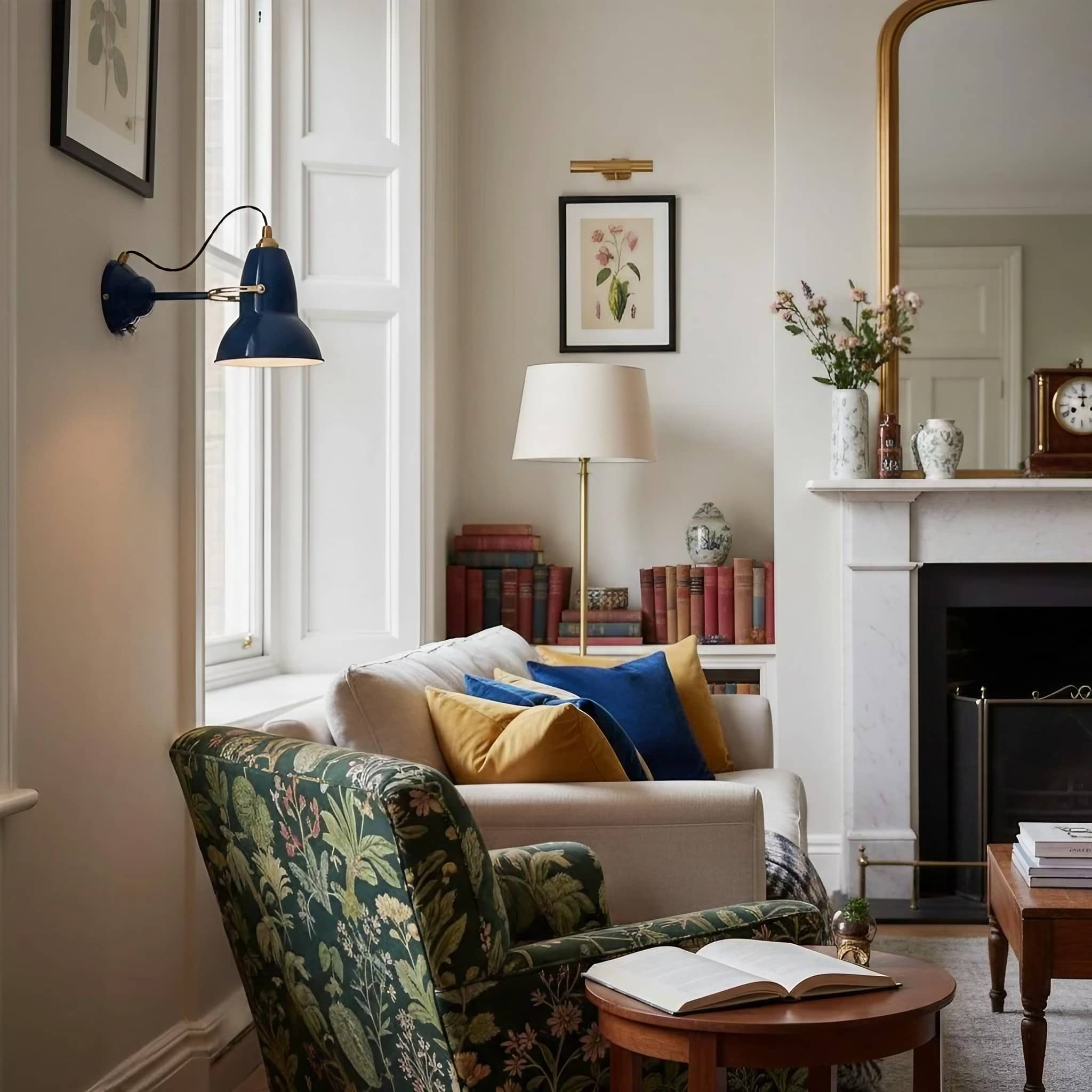 Modryx Industrial Metal Wall Light - Retro-Inspired Adjustable Arm Wall Lamp For Bedside & Reading