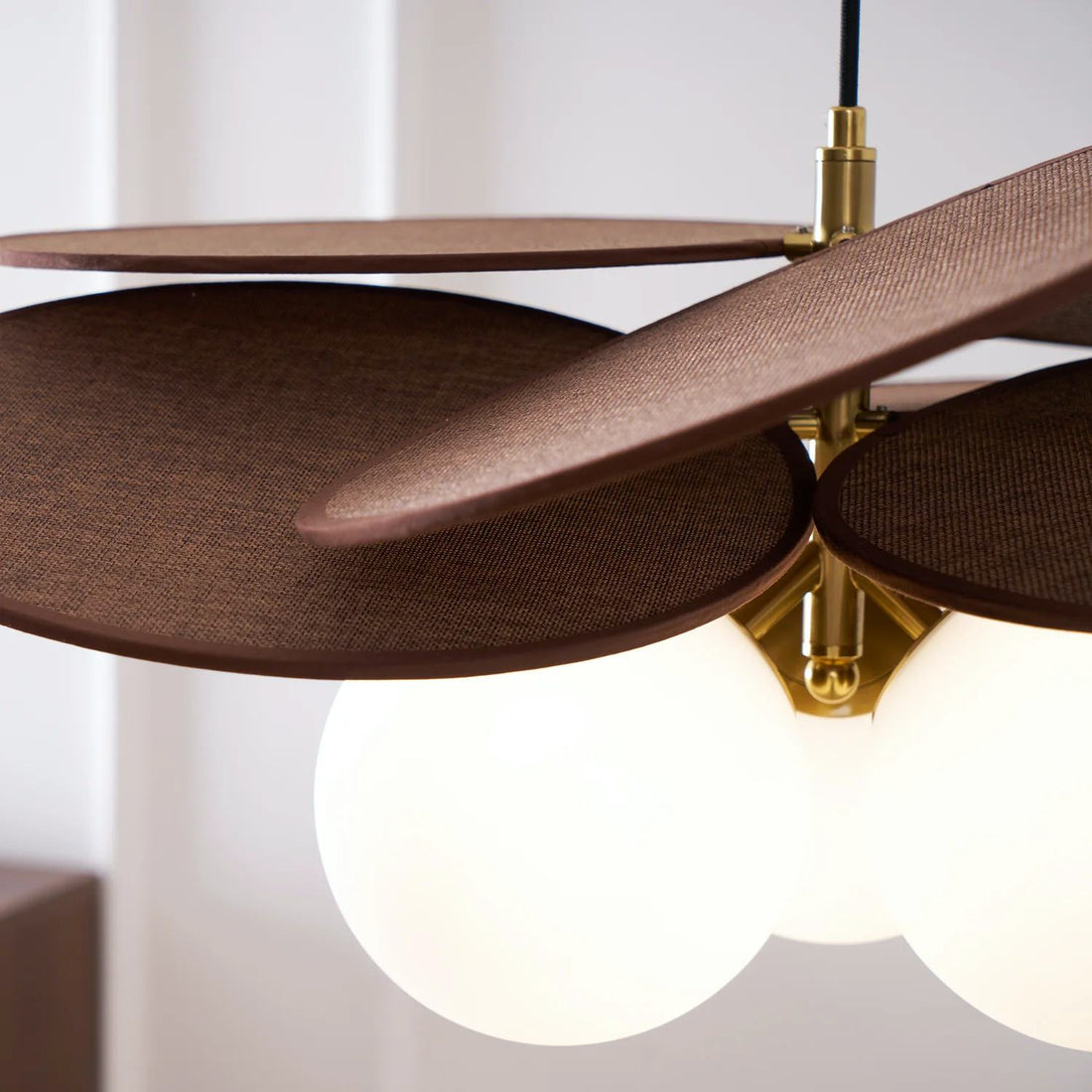 Orrise Artistic Layered Petal Pendant Light - Natural Inspired Lamp for Entryway and Bedroom