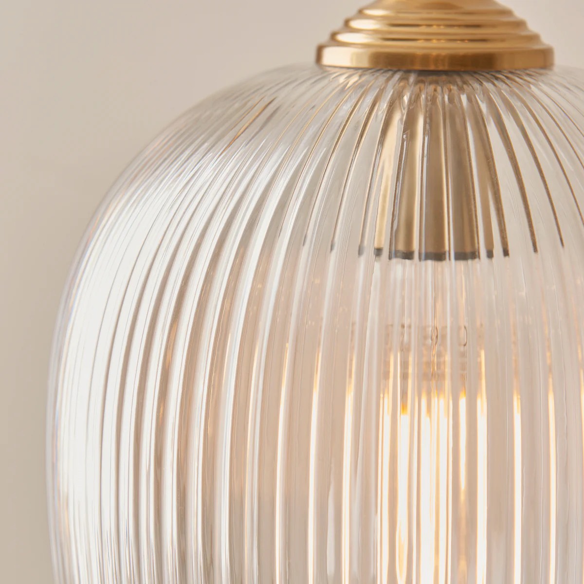 Brazara Adjustable Glass Shade Floor Lamp – Curved Metal Stem for Living Spaces