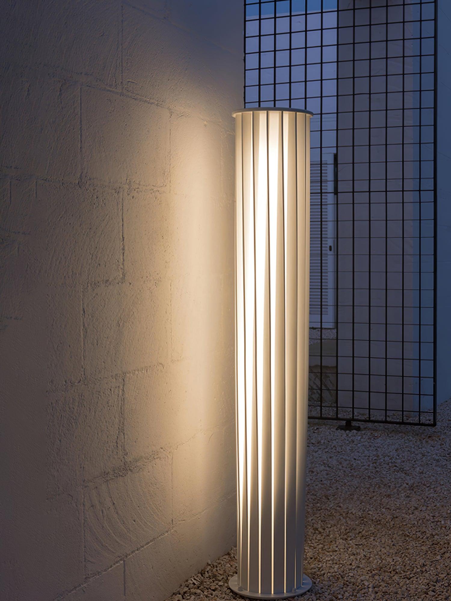 LED Outdoor Post Lamp - Energy-Saving Acrylic Light for Garden & Patio