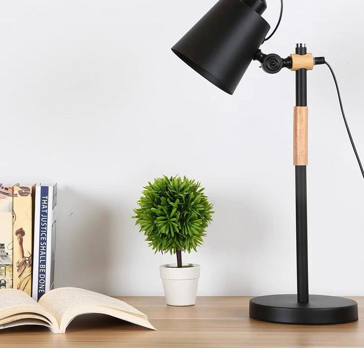 Nordic Table Lamp - Modern LED Simple Bedroom Lighting