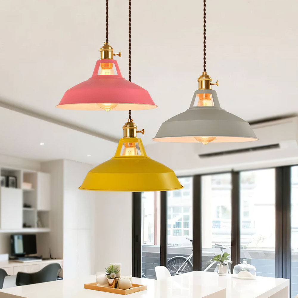 Modern Colourful Kitchen Pendant – Simple Fixture for Stylish Spaces