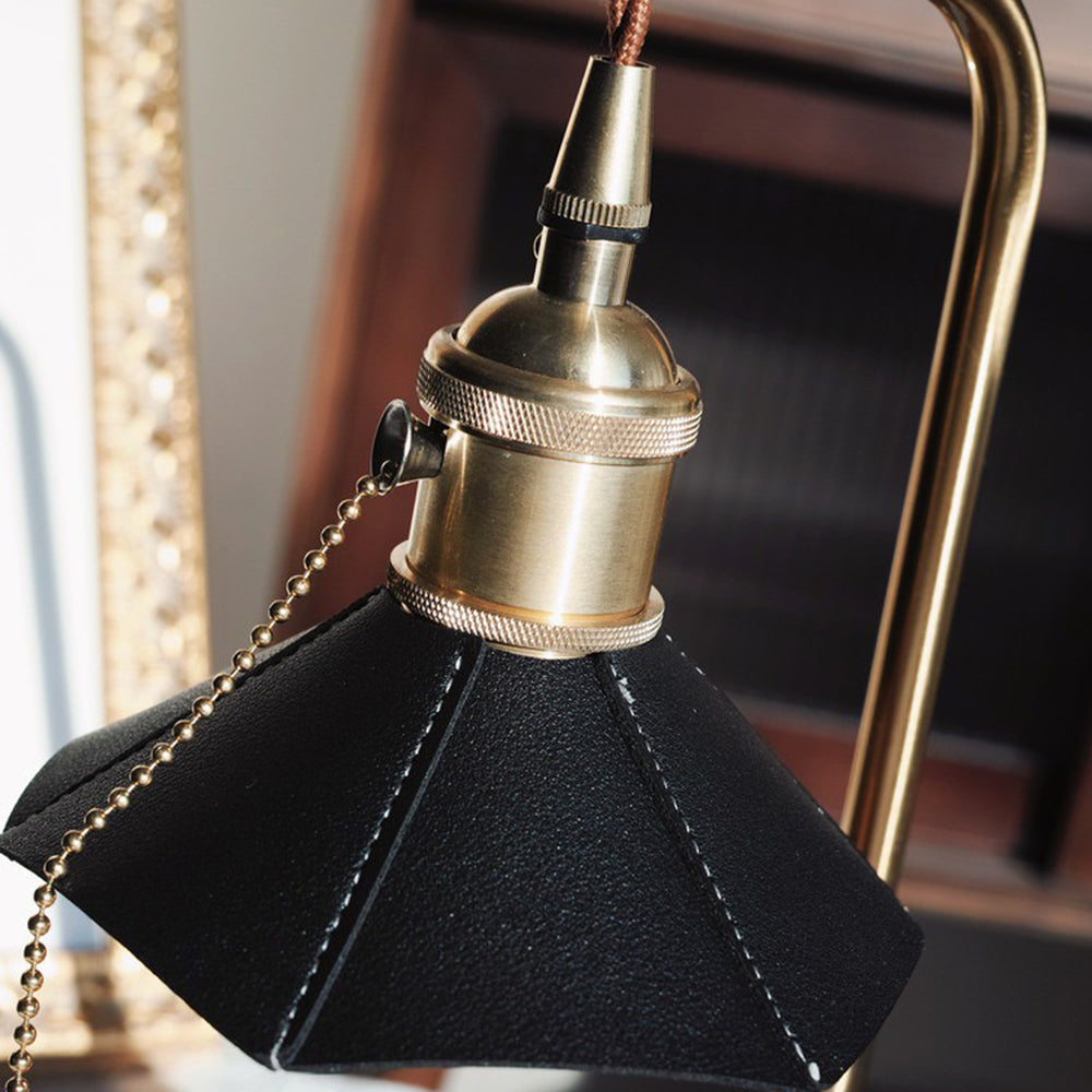 Retro Wood Table Lamp - Aromatherapy Candle Holder with Vintage Charm