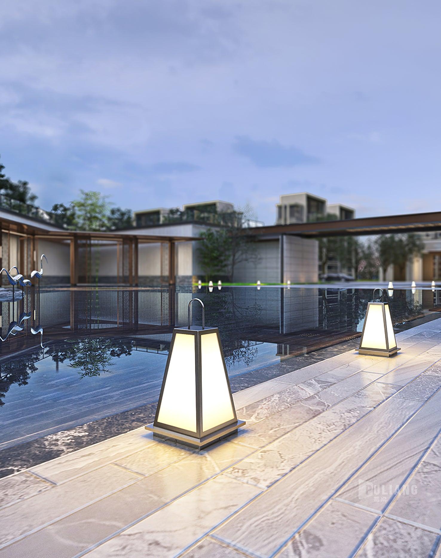 Portable Outdoor Lamp - Garden-Ready - Understated Grace