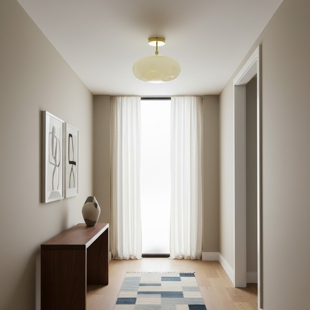 Orra Ceiling Lamp – Sculptural Globe Design Modern Minimalist Versatile for Living Room