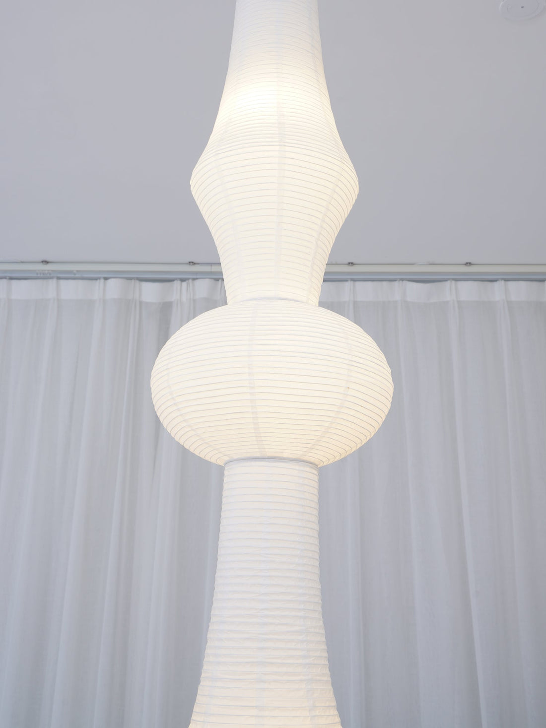 Washi-Papier-Pendelleuchte – Japanische handgefertigte Lampe für das Wohnzimmer