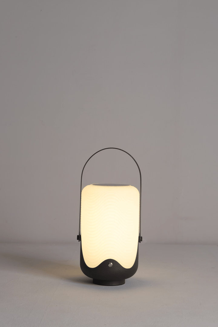 Solar-Laternen-Tischlampe – Tragbares LED-Licht für Garten &amp; Terrasse