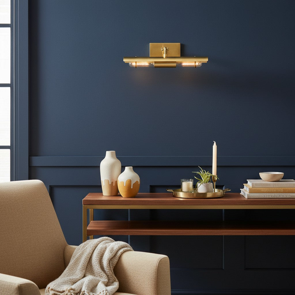 Aurix Minimalist Iron Wall Lamp – Elegant wall-mounted Lighting Enhance Any Interior Artwork