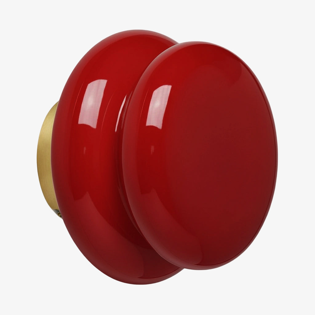 Orra Vintage Opalglas Wandlampe - Klassische runde Wandleuchte für Wohnzimmer