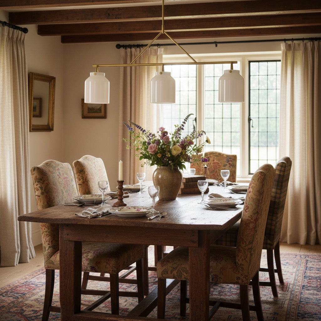 Hanton Metal Pendant Light - Modern Hanging Lamp for Dining Room