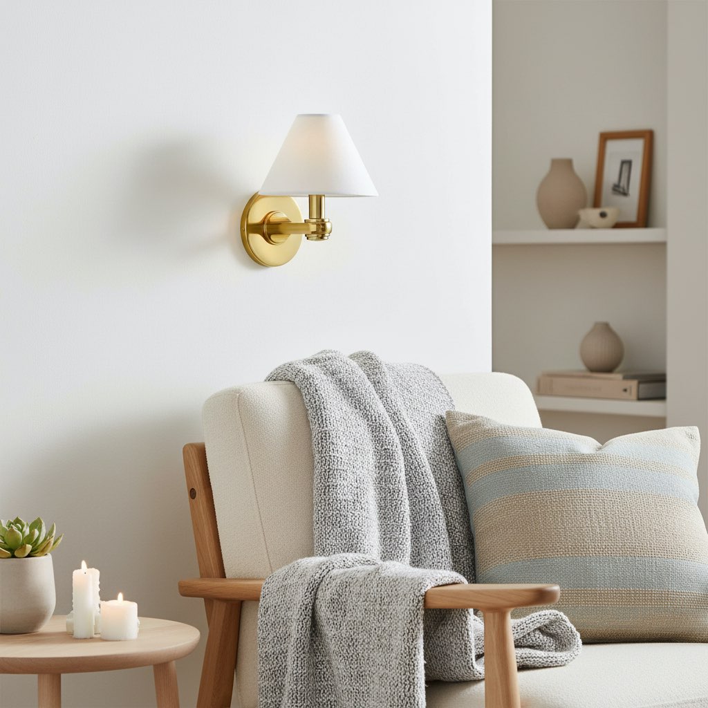 Everett Metal Wall Sconce - Single & Triple Wall Light for Living Room