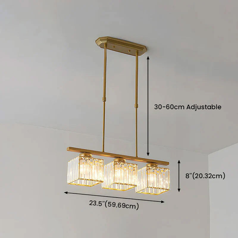 Minimalist Chandelier – Modern Ceiling Light for Living Room