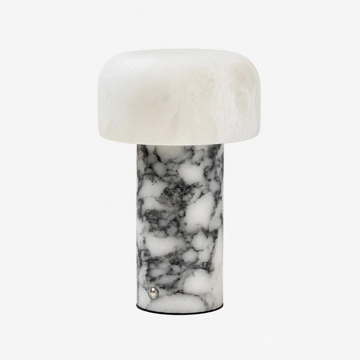 table lamp with Dolomite shade and Bulgari Marb base
