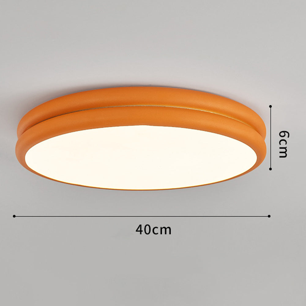 Bauhaus Iron LED Ceiling Light – Sleek Bedroom Lighting Fixture