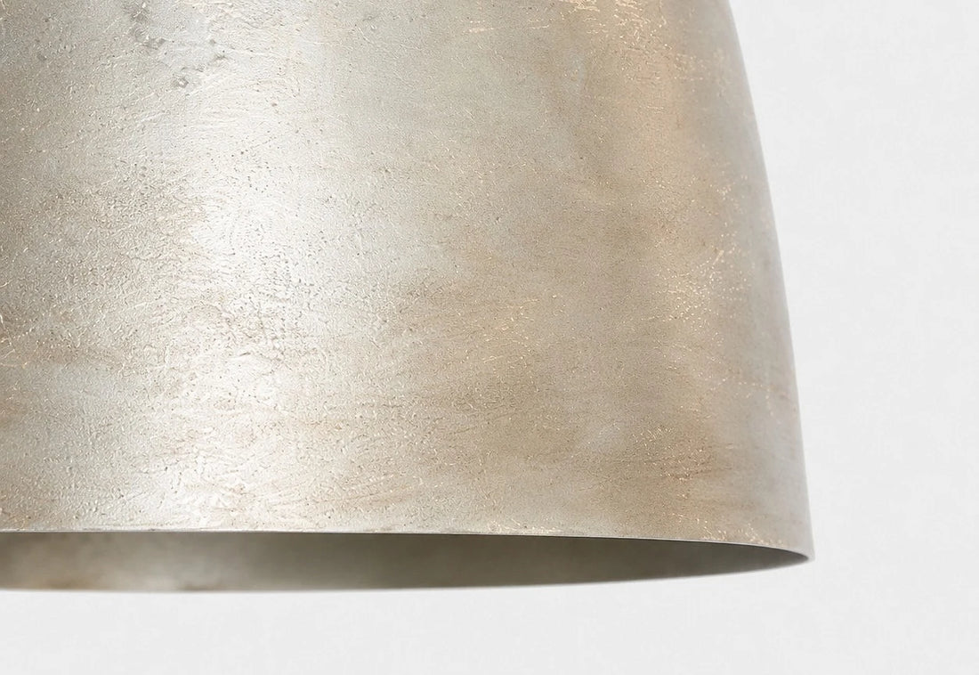 Vintage Distressed Metal Dome Pendant Light