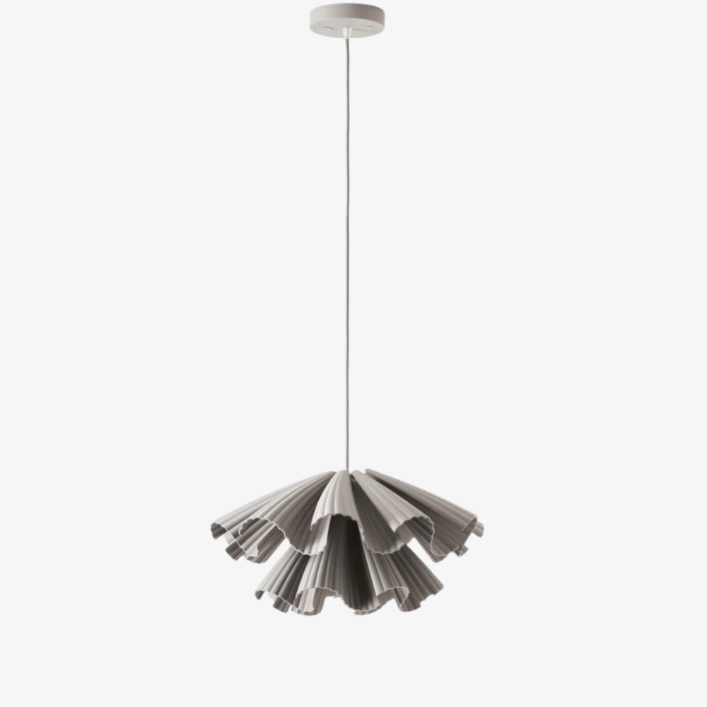 Elora Plastic Pendant Lamp – Lightweight Modern Design for Bedrooms or Living Rooms