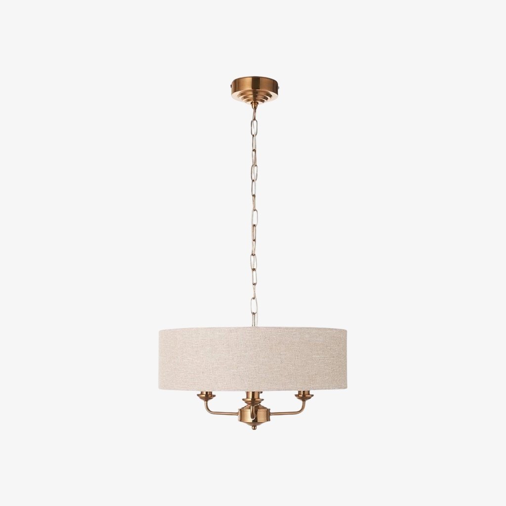 Tela Classic Multi-Light Design Pendant Light – Traditional Style Hanging Lamp for Dining Room