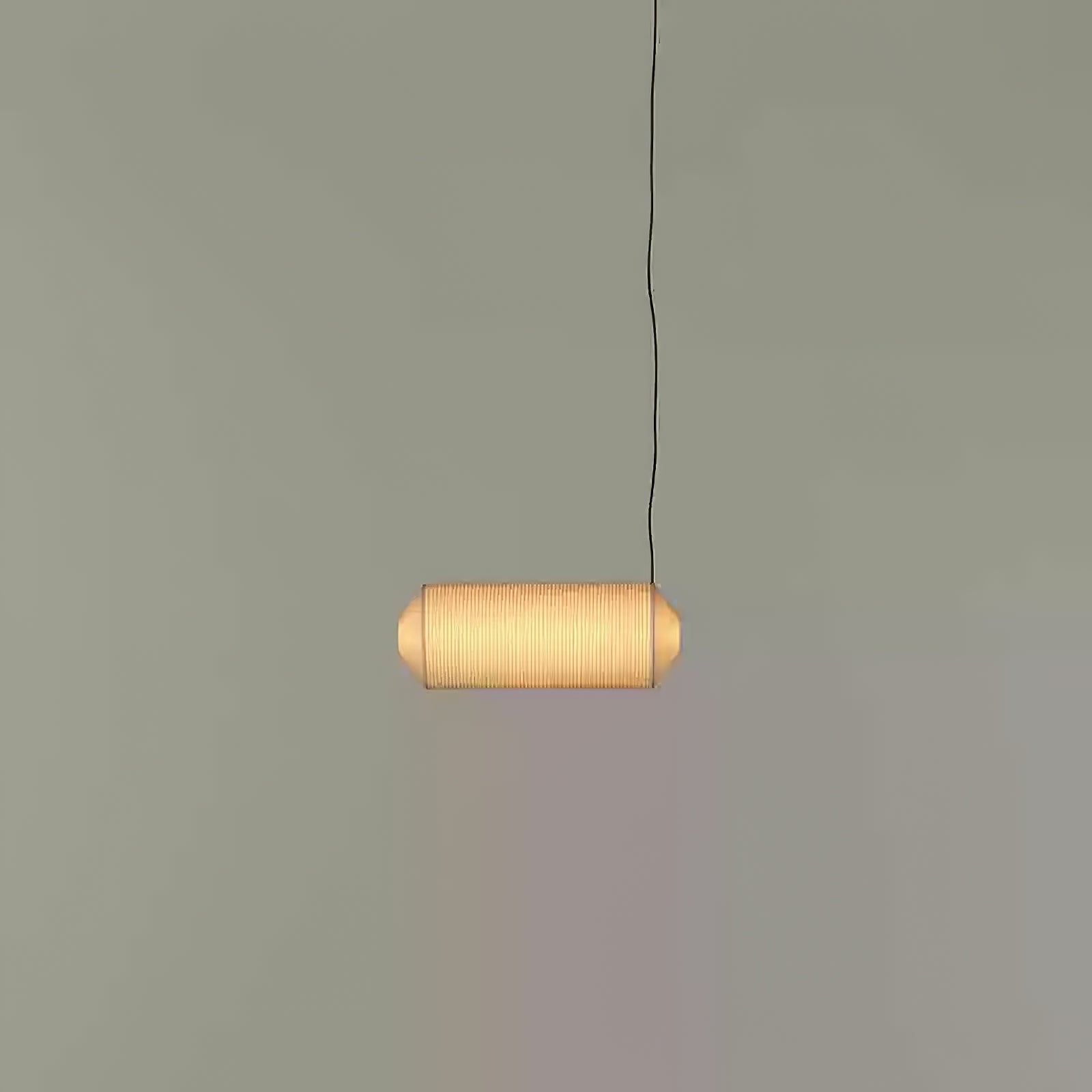 Mulberry Silk Pendant Lamp - Warm LED Lighting for Living Rooms