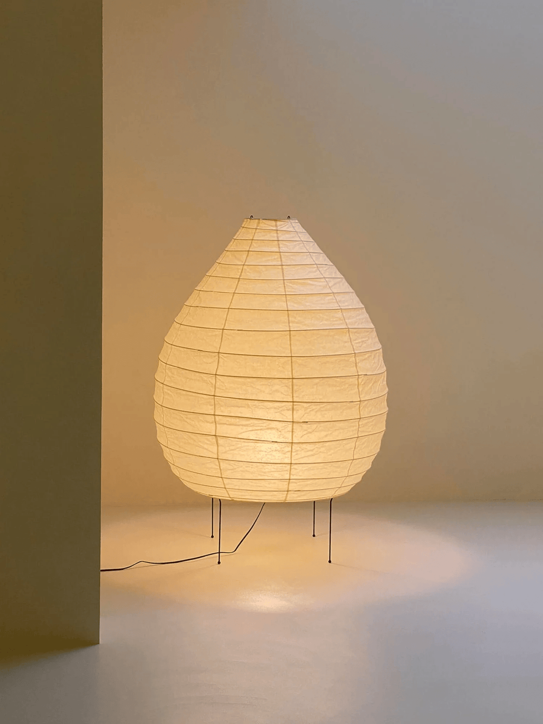 Stehlampe aus Washi-Papier – Laternendesign für Wohnzimmer &amp; Schlafzimmer