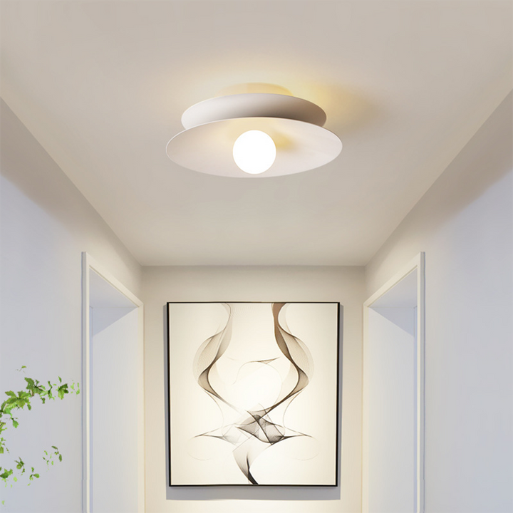 Minimalist Round Ceiling Light – Modern LED Fixture for Home Interiors