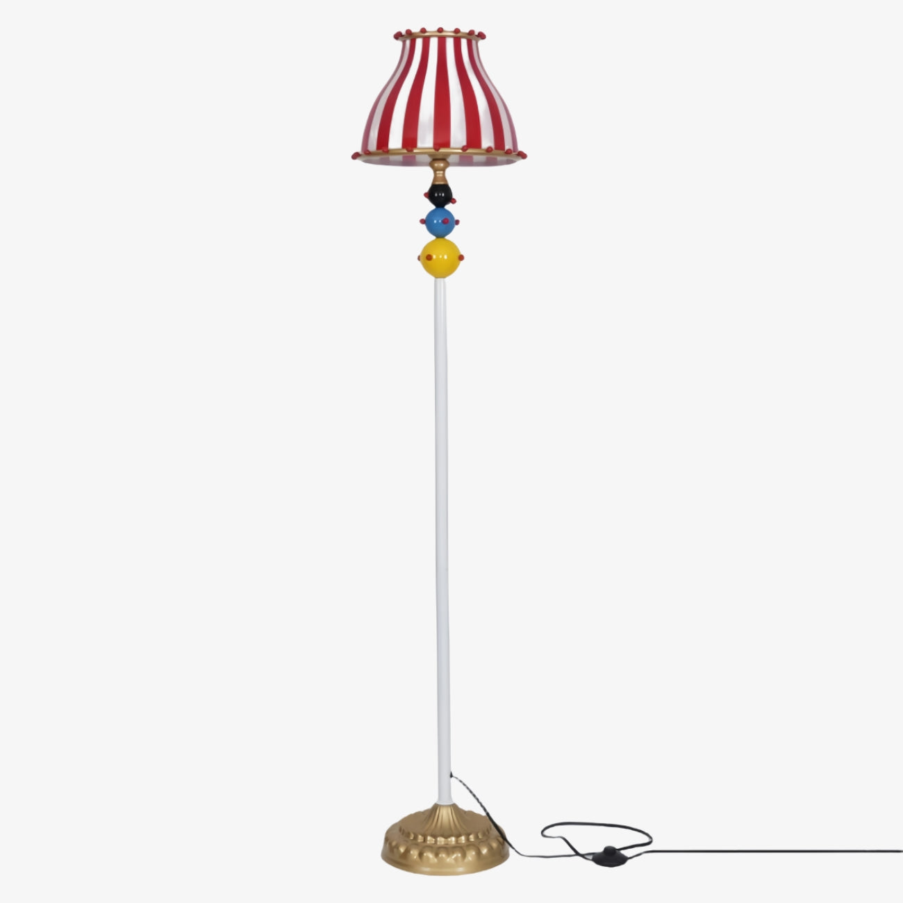 Festilo Circus Sculptural Floor Lamp – Curved Arch Metal Design Floor Fixture for Living Spaces