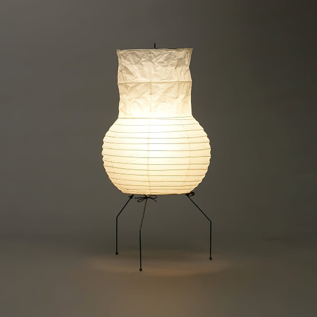 Tischlampe aus Reispapier – Sanft leuchtende Lampe für Schlafzimmer und Wohnzimmer