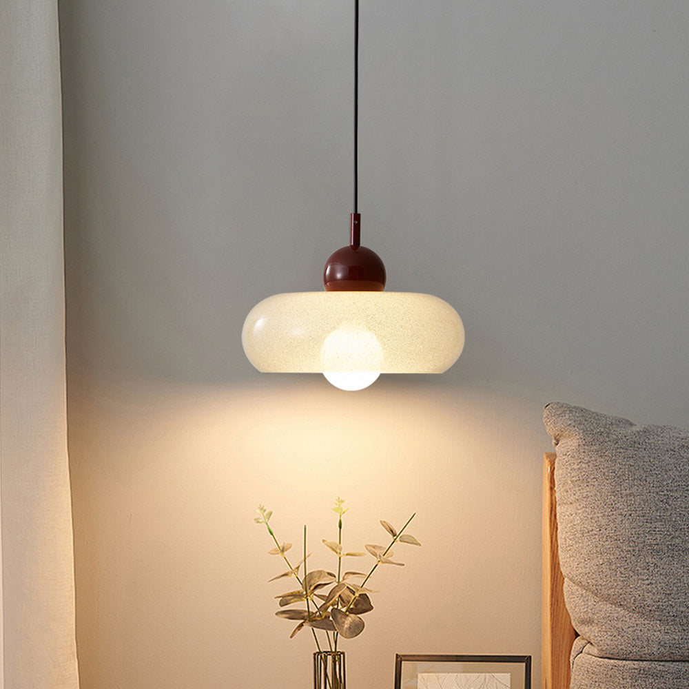 Nordic Pendant Light - Minimalist Transparent Glass Living Room
