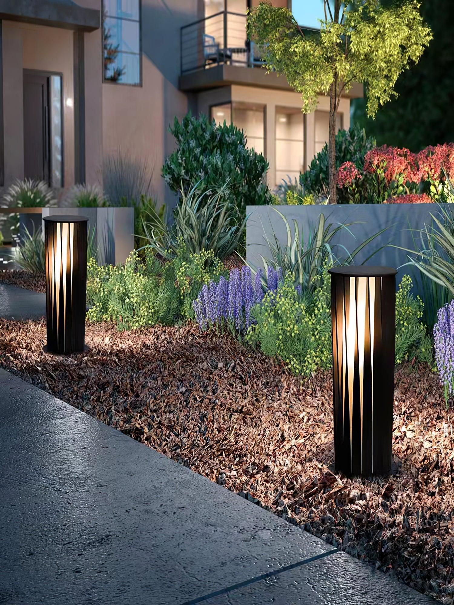 LED Outdoor Post Lamp - Energy-Saving Acrylic Light for Garden & Patio