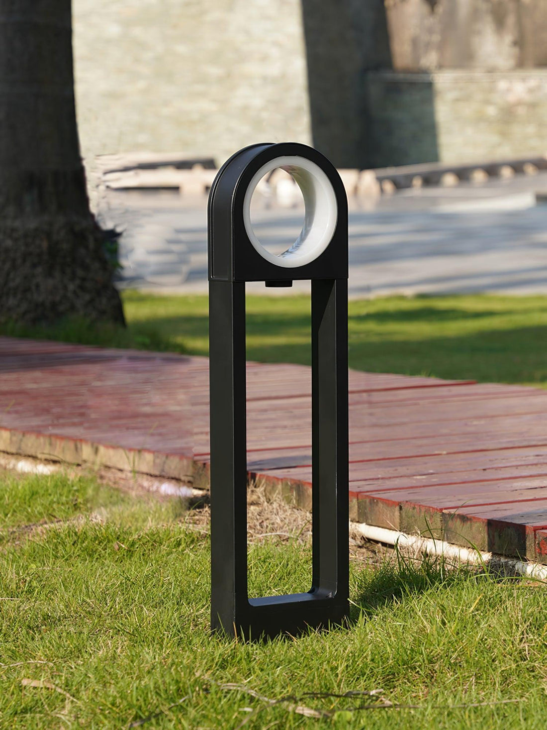 Langlebige Gartenleuchte - Moderne Außenleuchte aus Aluminium und Acryl