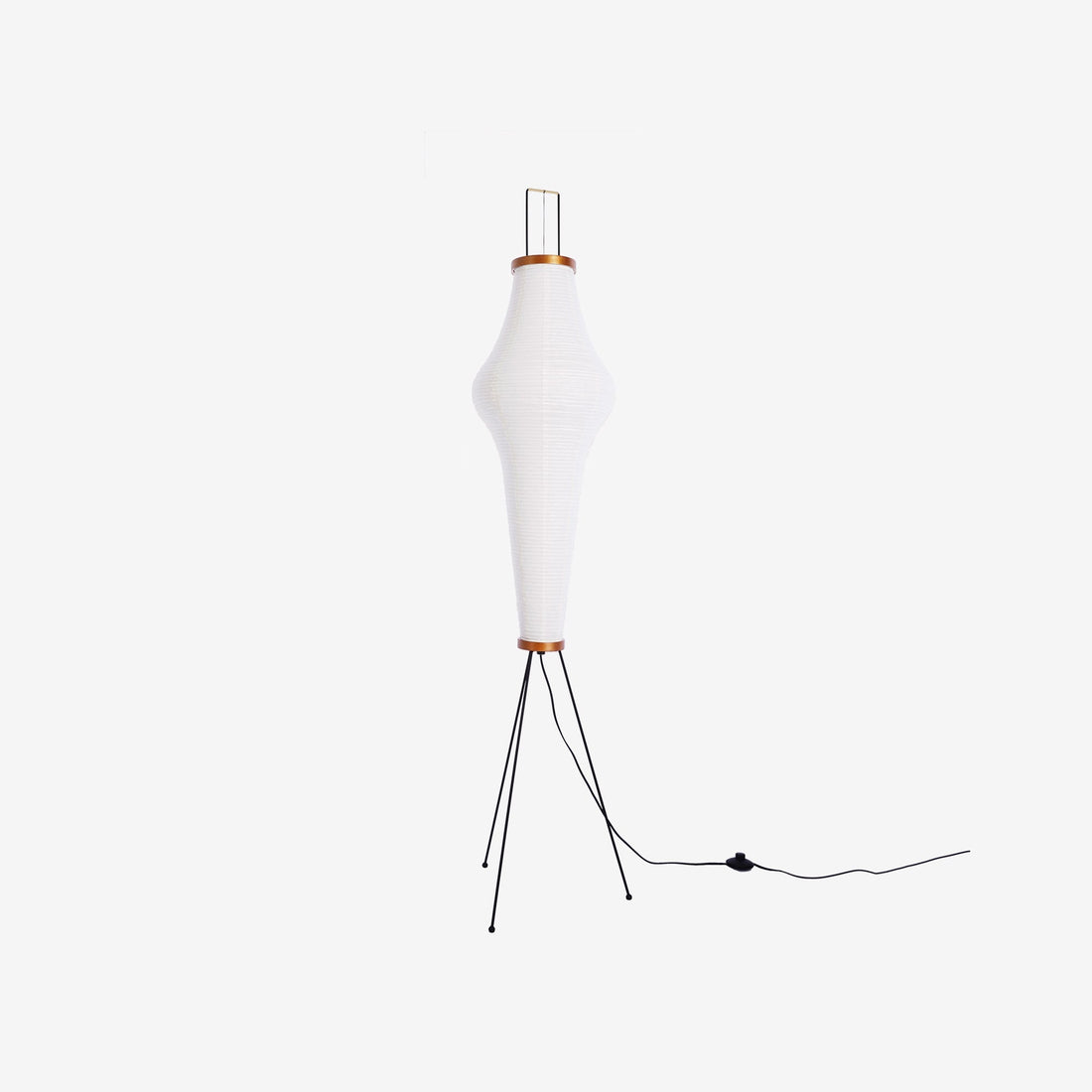 Rice Paper Floor Lamp - Bamboo Frame Soft Light for Living Room