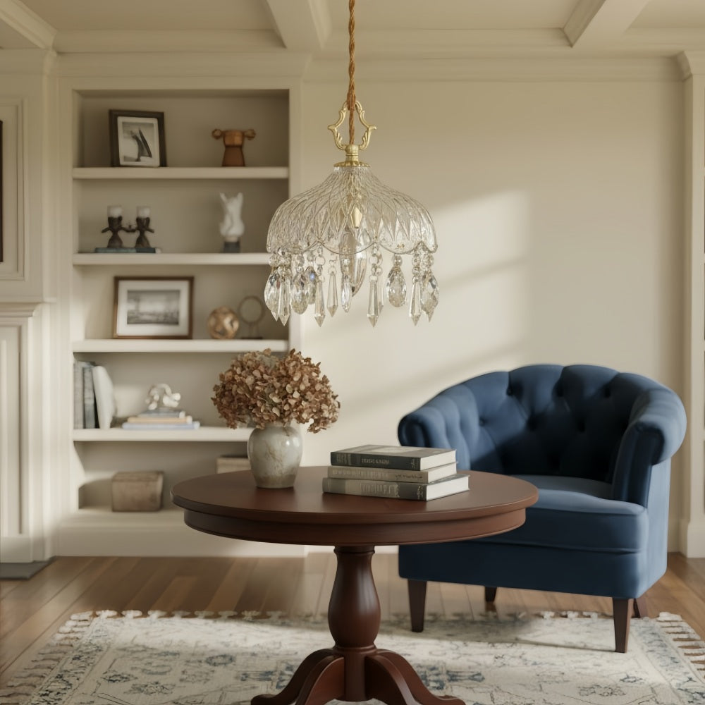 Norivo Pendant Light Contemporary Design Hanging Fixture - Refined Shade Style for Living Areas
