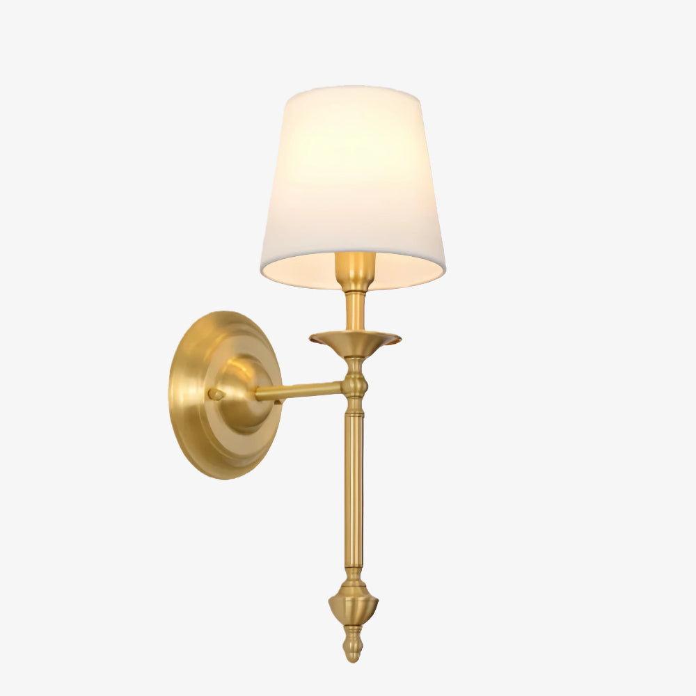 Arcuma Copper Wall Fixture – Elegant Sconce for Traditional and Transitional Interiors