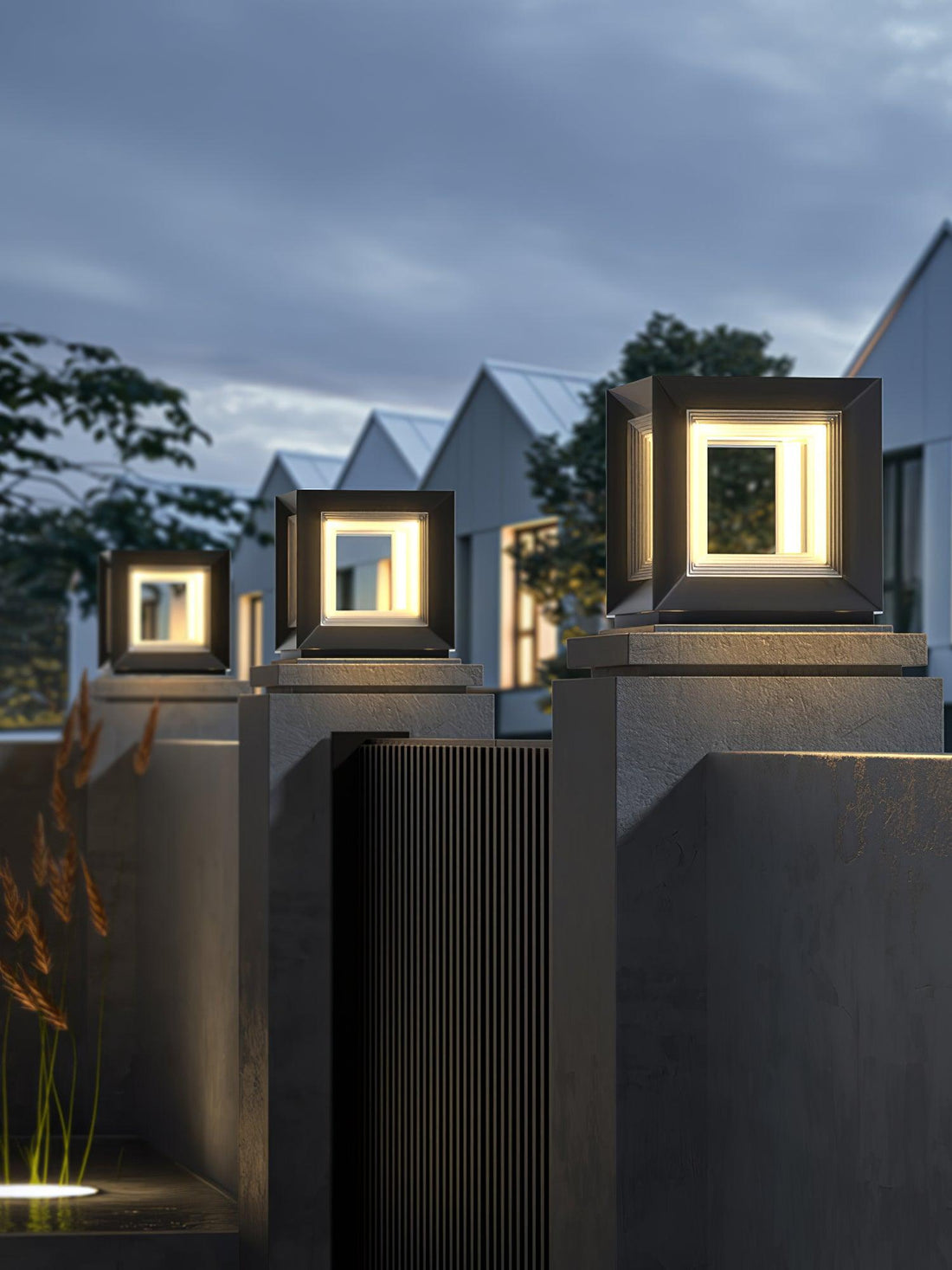 Outdoor Post Light - Waterproof LED Lamp for Garden, Patio & Pathway
