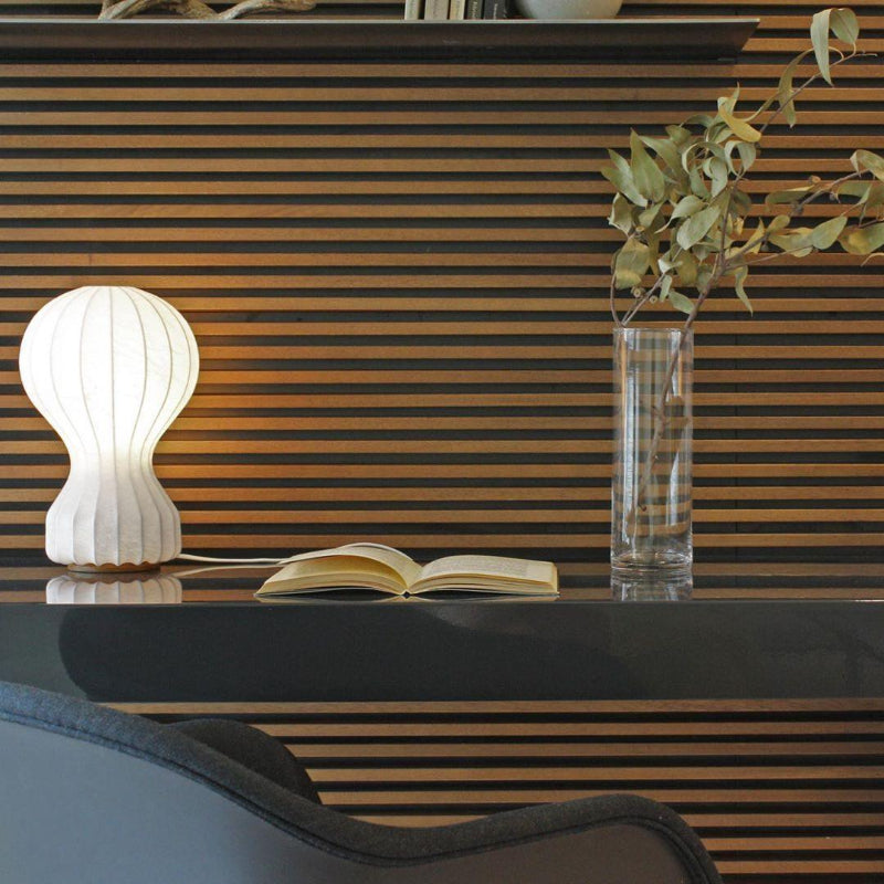 Hot Air Balloon Cocoon White Table Lamp