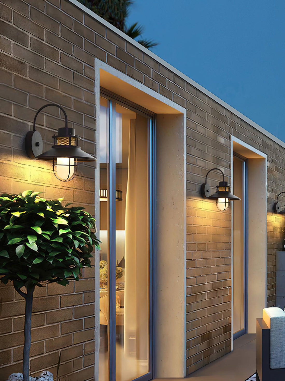 Outdoor Wall Lamp - Industrial Decor Wall Lamp Great for Patio/Porch