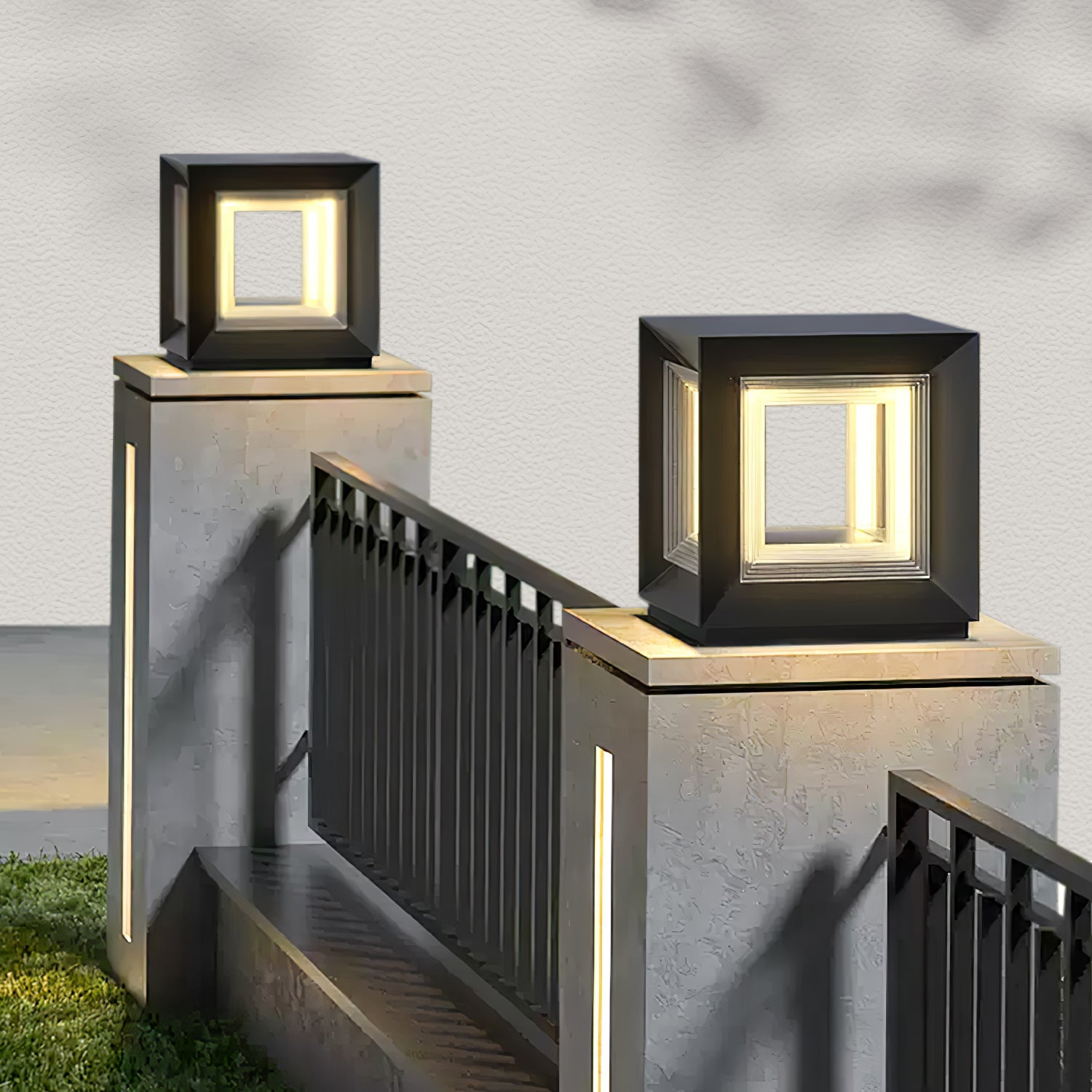 Outdoor Post Light - Waterproof LED Lamp for Garden, Patio & Pathway