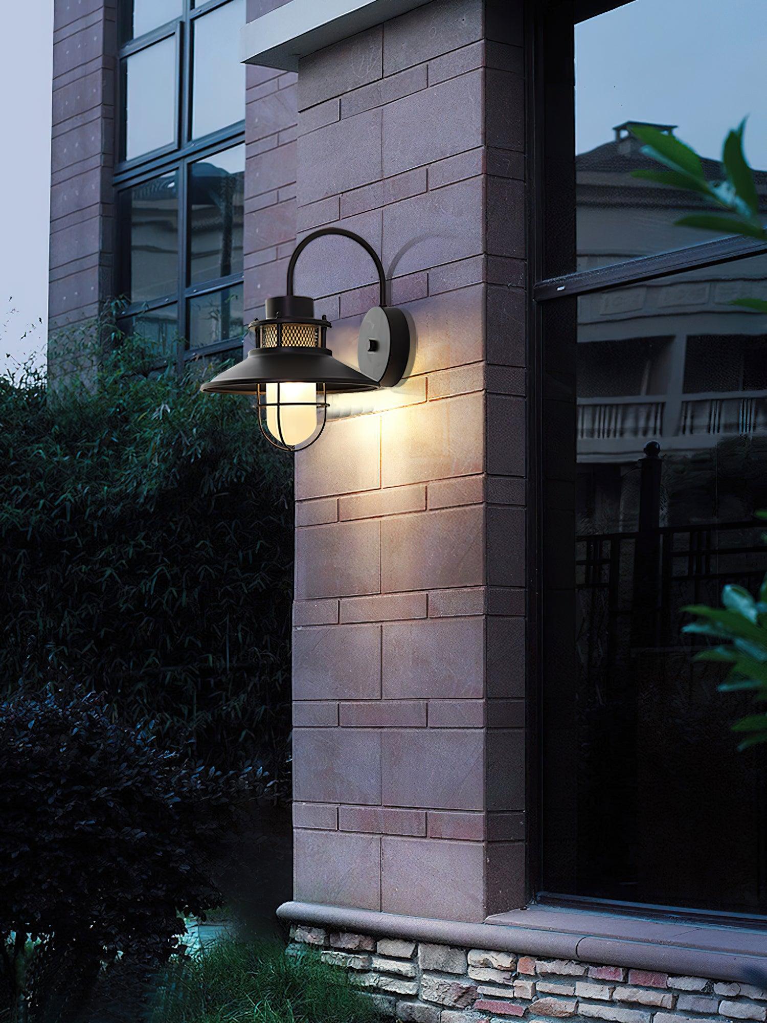Outdoor Wall Lamp - Industrial Decor Wall Lamp Great for Patio/Porch