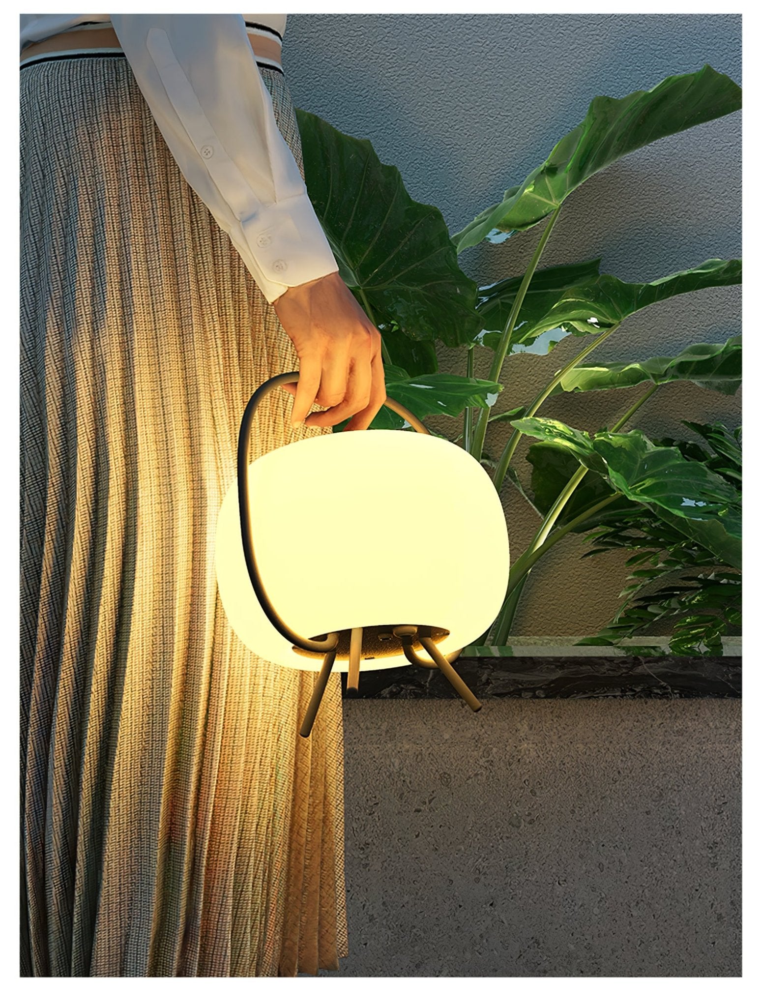 Lantern Outdoor Lamp - Solar Outdoor Lamp Great for Patios