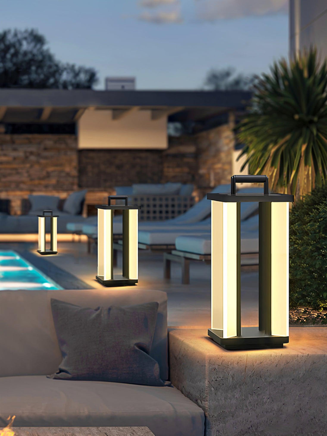 Stainless Steel Outdoor Light - Solar Path Light Ideal