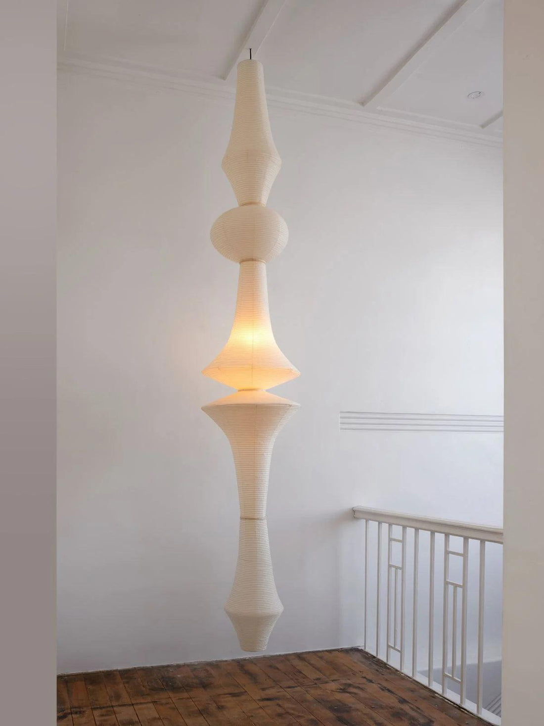 Washi-Papier-Pendelleuchte – Japanische handgefertigte Lampe für das Wohnzimmer