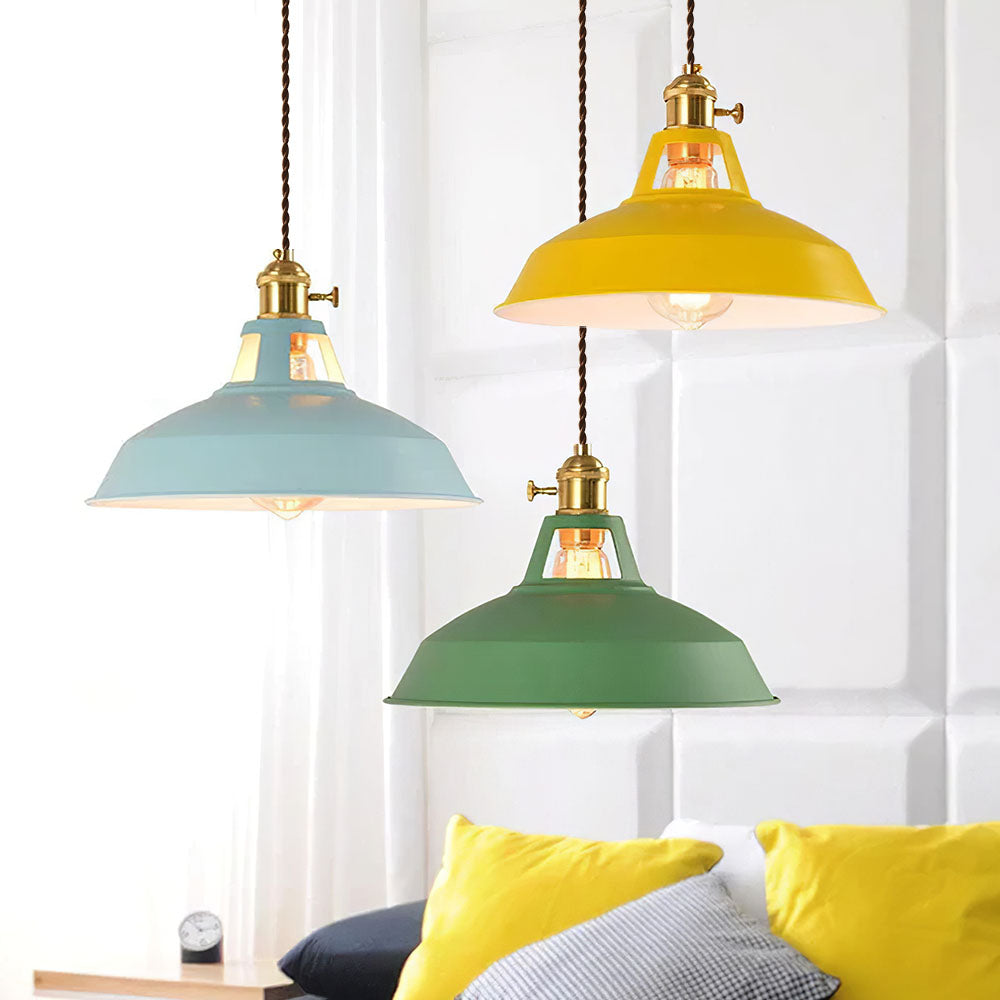 Modern Colourful Kitchen Pendant – Simple Fixture for Stylish Spaces