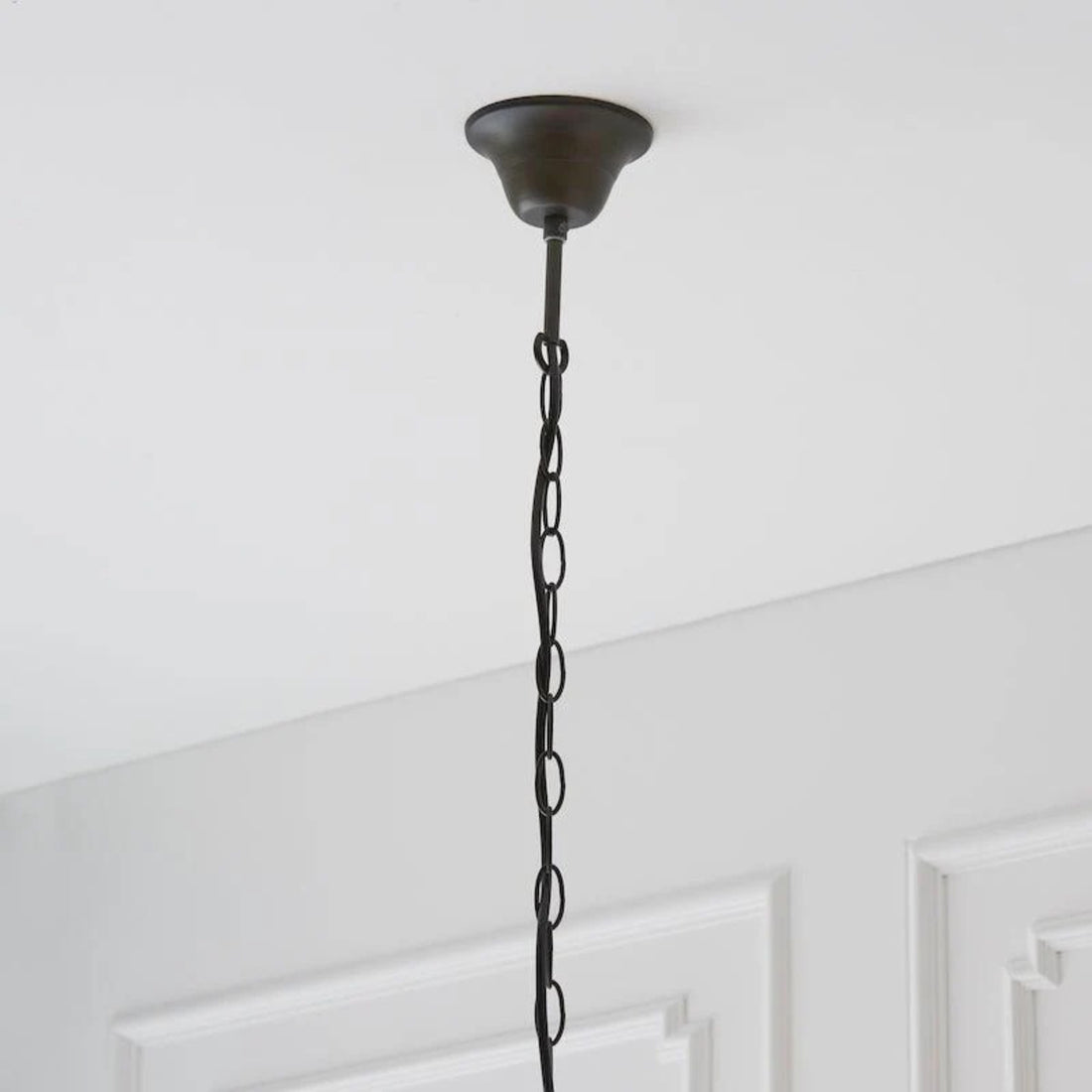 TF Fargo Pendant Light - Tiffany Style Lighting with an Art Deco Shade and Adjustable Chain