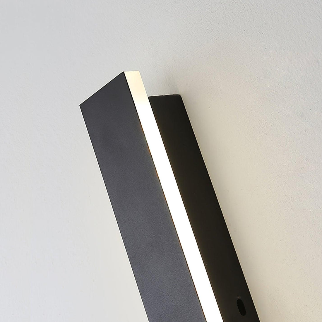 Long Strip Solar Outdoor Wall Sconce - LED Light for Front Porch
