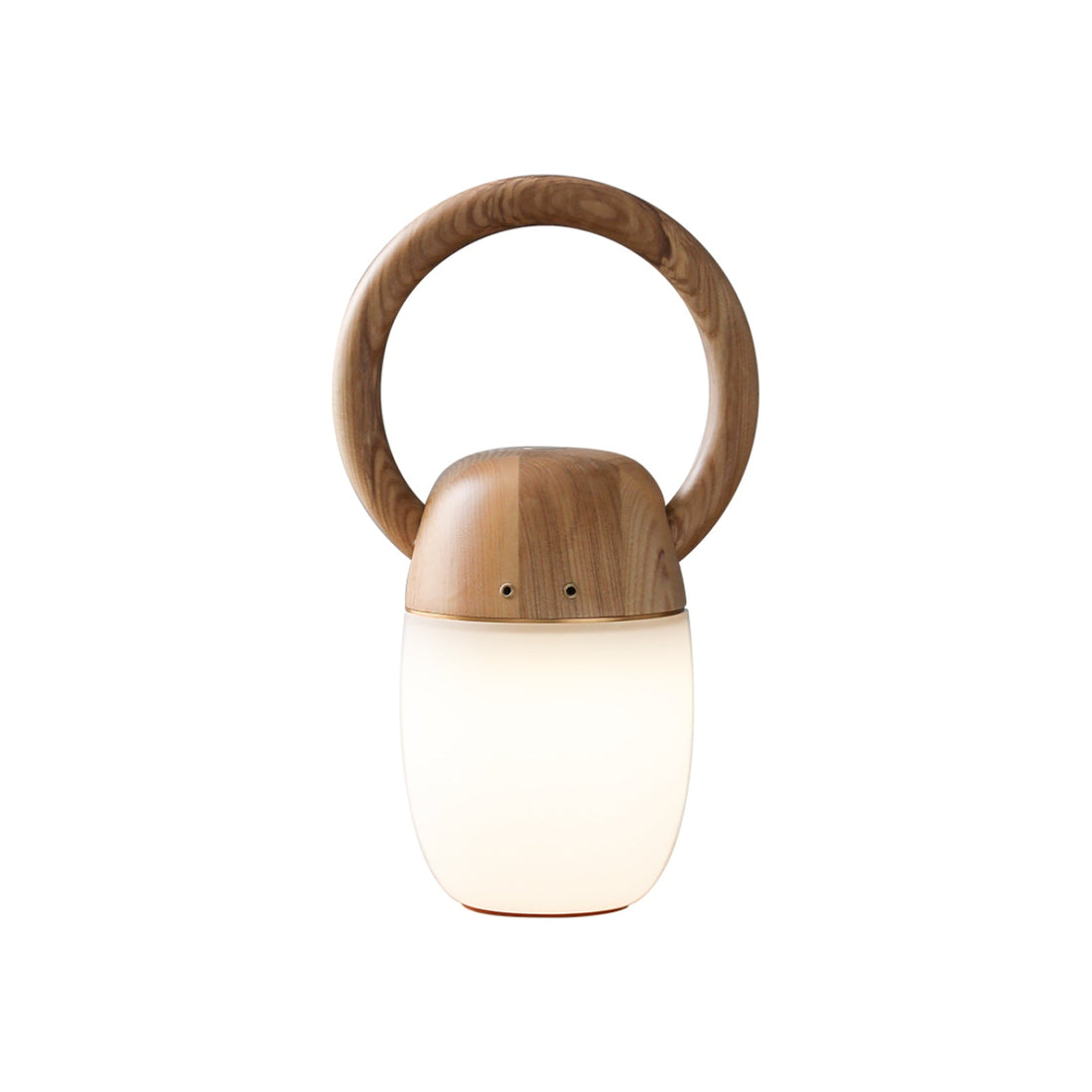 Zen Buddha Tischlampe – Wiederaufladbare LED-Lampe aus Holz für Zuhause und Büro