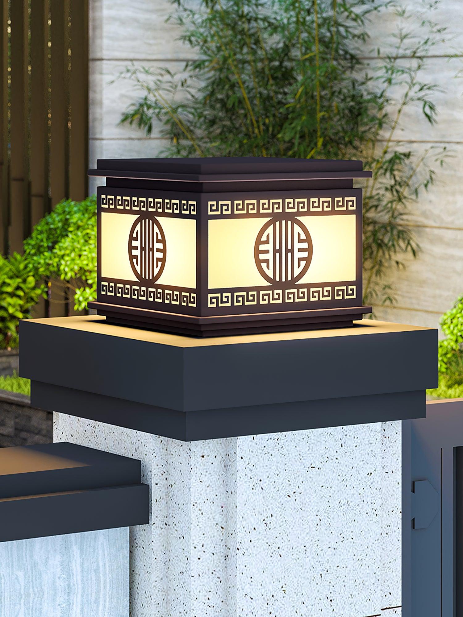 Stilvolle Gartenleuchte für den Außenbereich – Hochwertige, elegante Lampe für den Innenhof