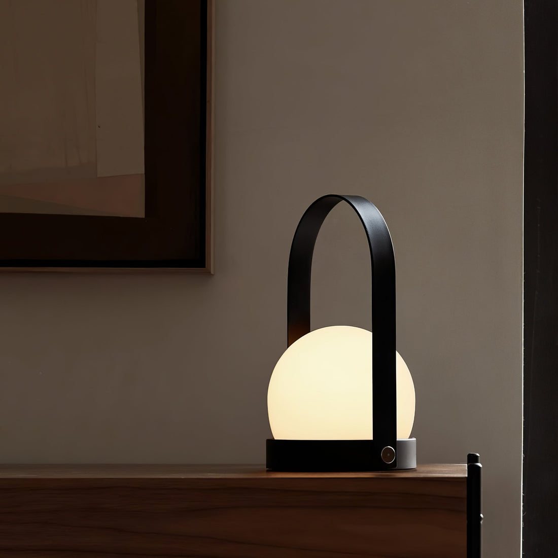 Tragbare Akku-Tischlampe – Moderne Lampe für Schreibtisch und Schlafzimmer