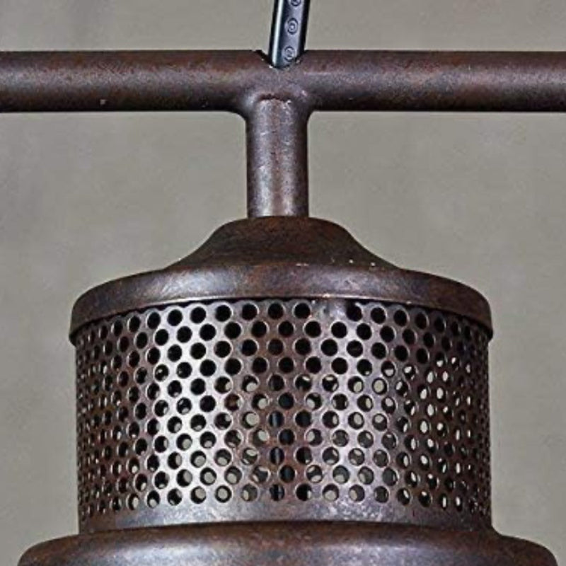 Antikes Eisen im Vintage-Industriestil Pendelleuchte