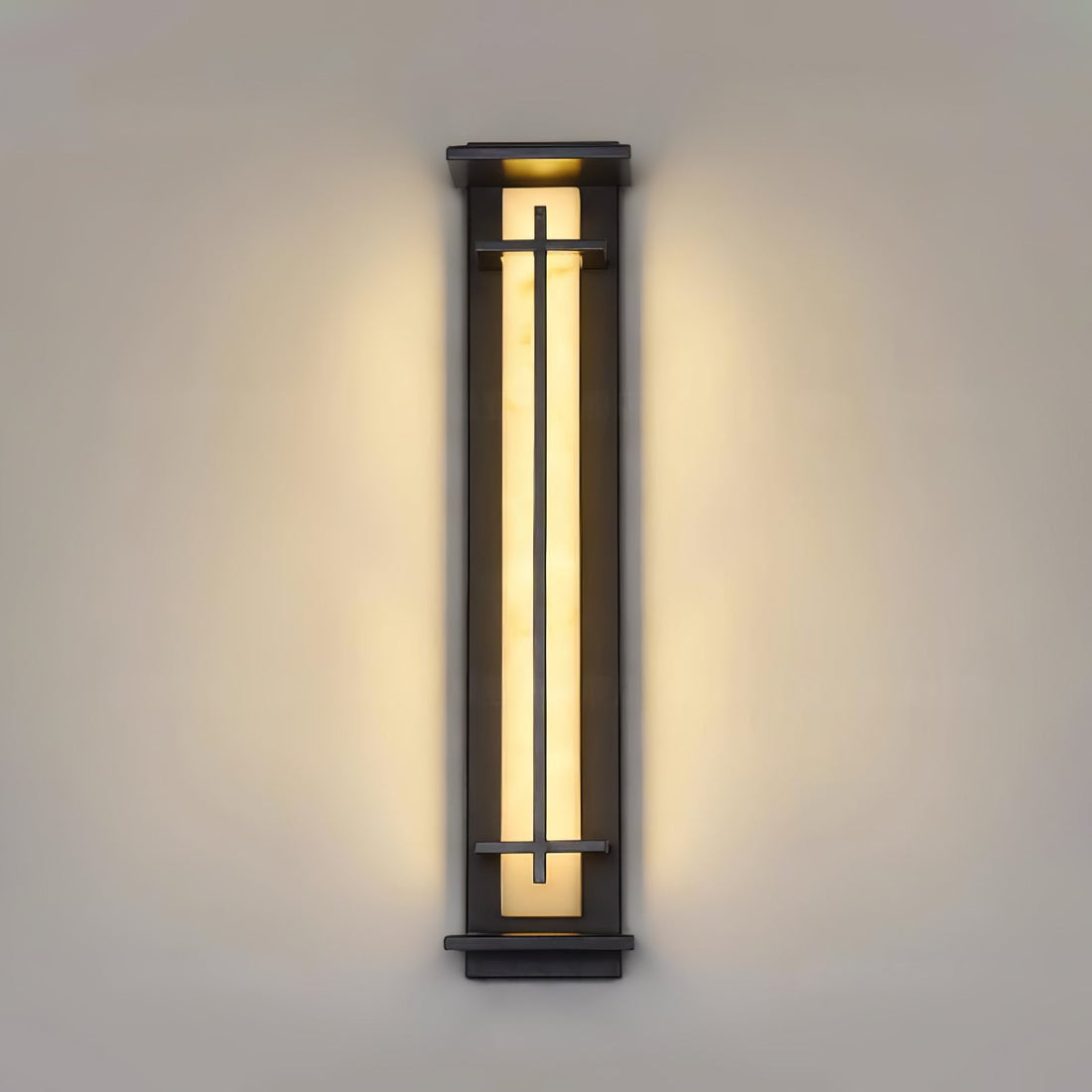 Quadratische Außenwandleuchte - Wasserdichte LED-Lampe für Garten &amp; Terrasse